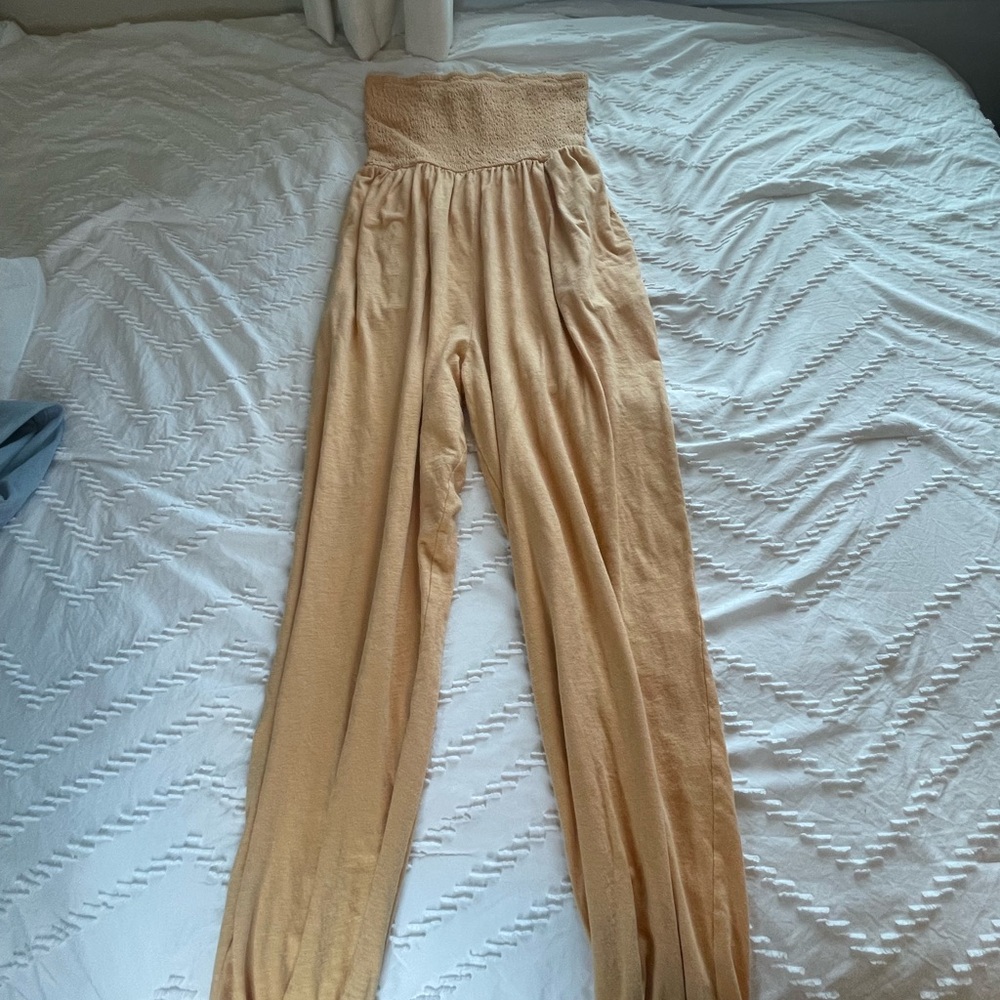 American eagle strapless jumpsuit